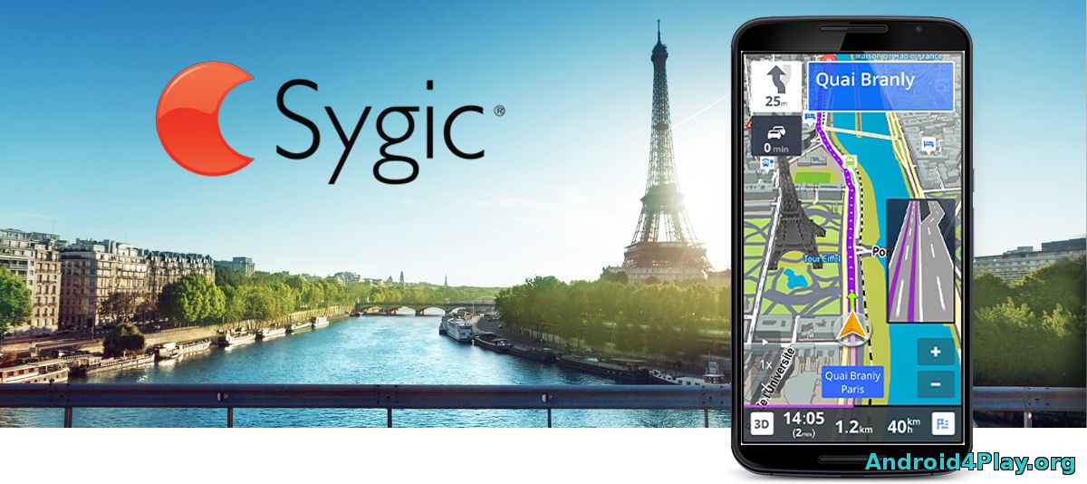 Sygic: GPS Navigation скачать на андроид
