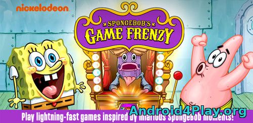 SpongeBob's Game Frenzy / Спанчбоб скачать на андроид