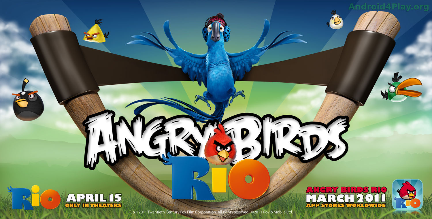 Angry Birds Rio скачать на андроид