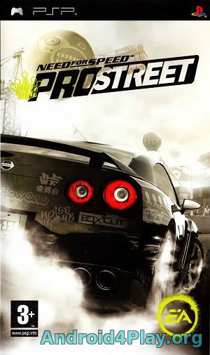 Need for Speed: ProStreet (RUS) psx Need for Speed: ProStreet (RUS) скачать на андроид