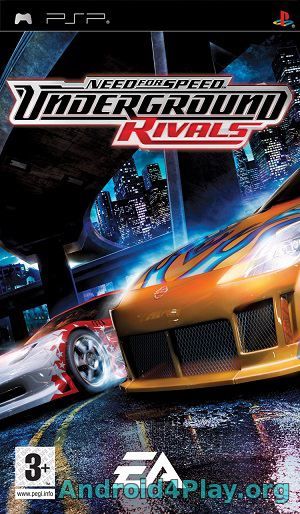 Need for Speed: Underground Rivals (RUS) psx Need for Speed: Underground Rivals (RUS) скачать на андроид